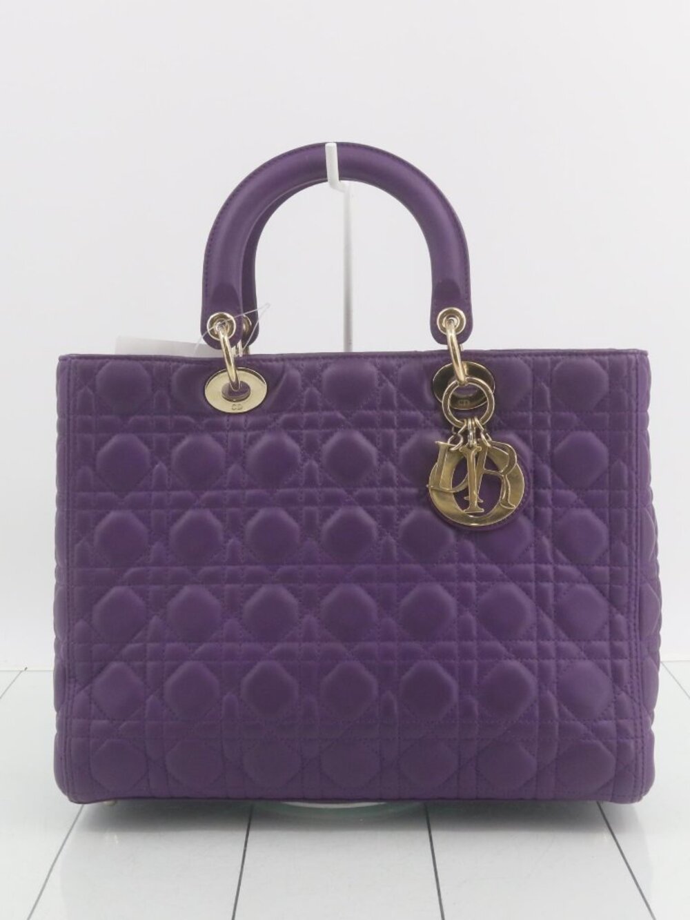 Dior Purple Cannage Lady Dior